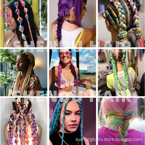 wholesale super easy braid synthetic hair extensions braids Hair Extensions Long Jumbo Braid